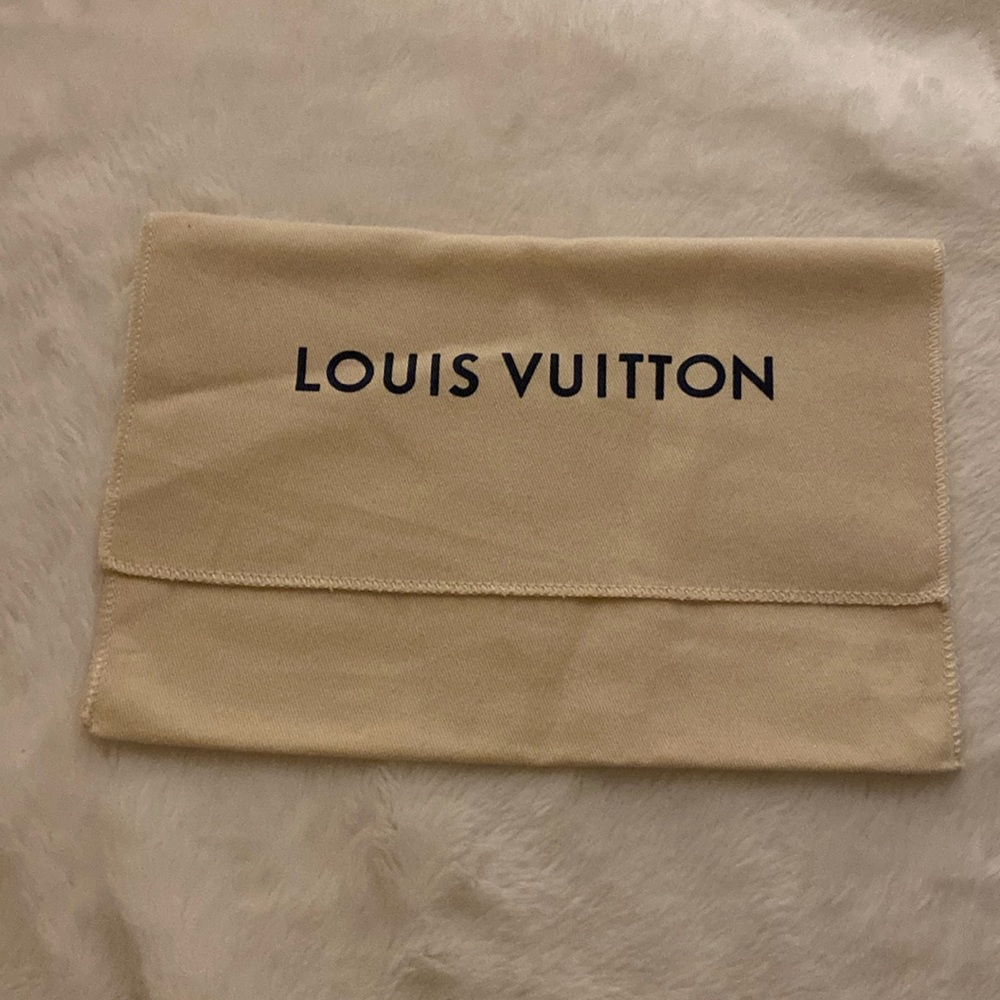 Authentic Louis Vuitton Envelope  Dust Bag 13” W x 9.5 ”L